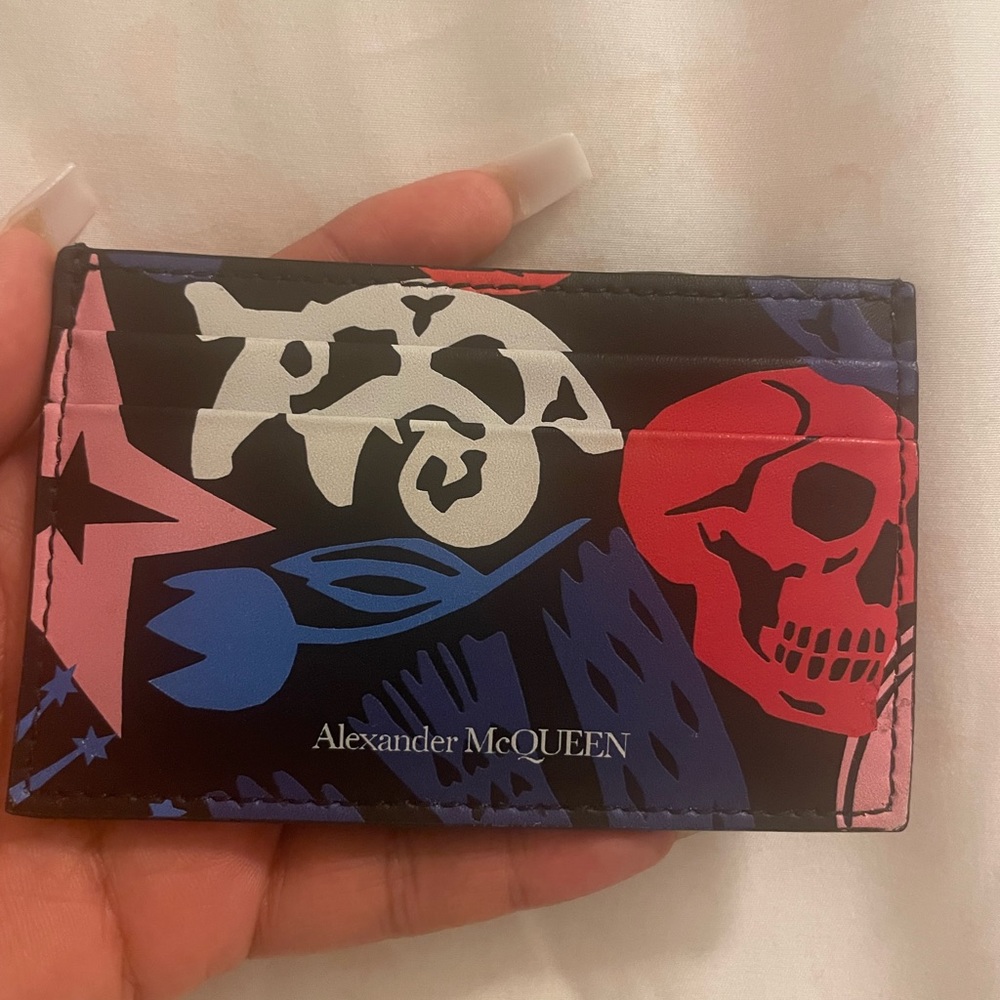 Alexander McQueen card holder
